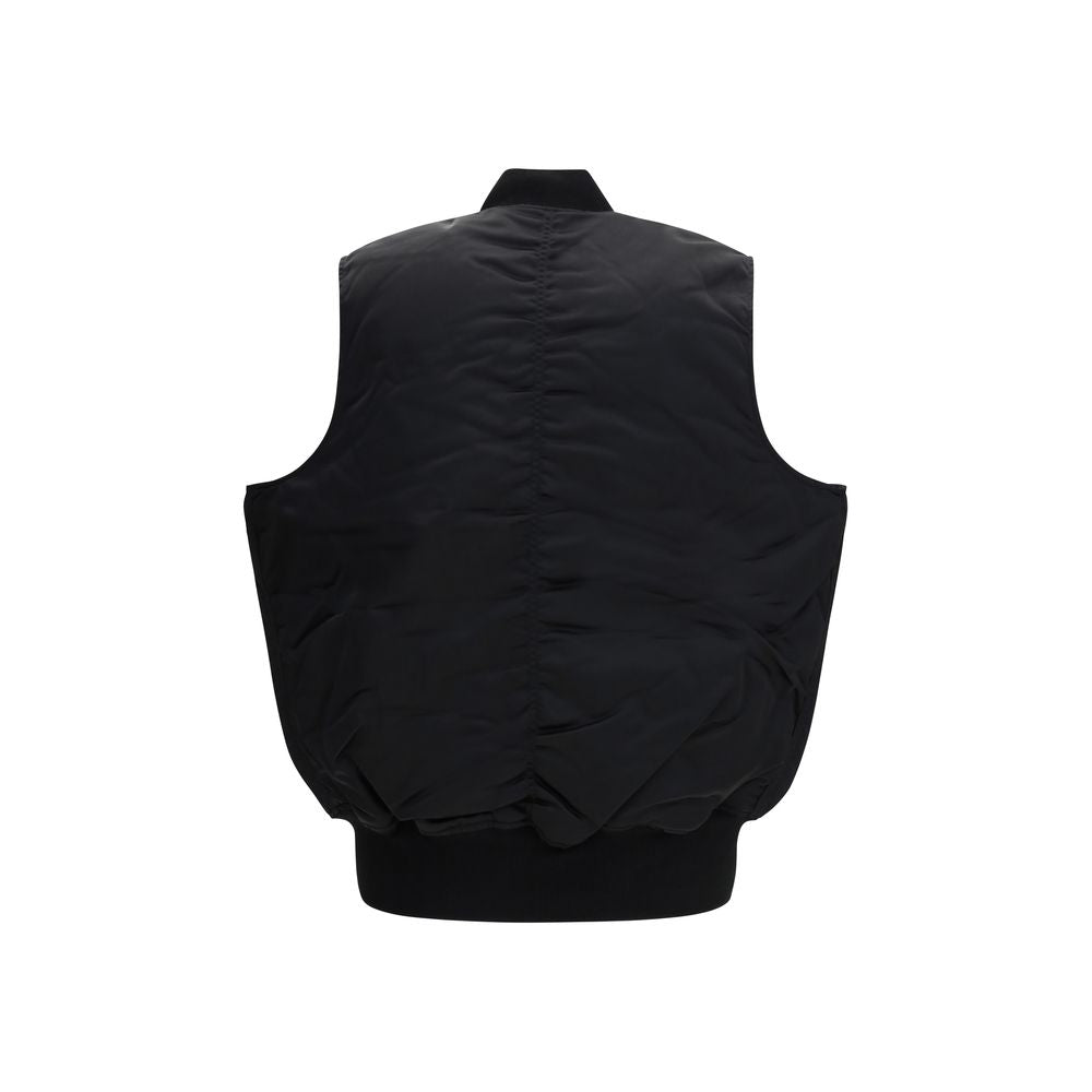 ALPHA INDUSTRIES Schwarze Nylonjacke und Mantel