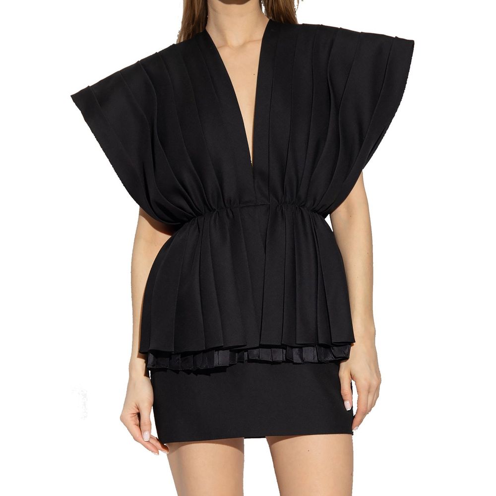 Gucci Schwarzes Wollkleid für den Alltag