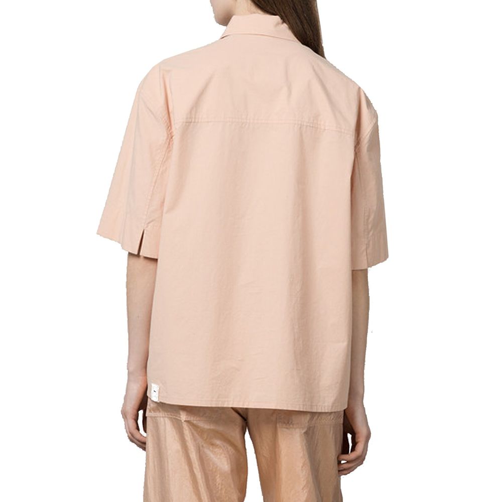 Jil Sander Mehrfarbiges Hemd aus Baumwolle mit Muster
