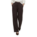 Street One Braune Viskose-Freizeithose