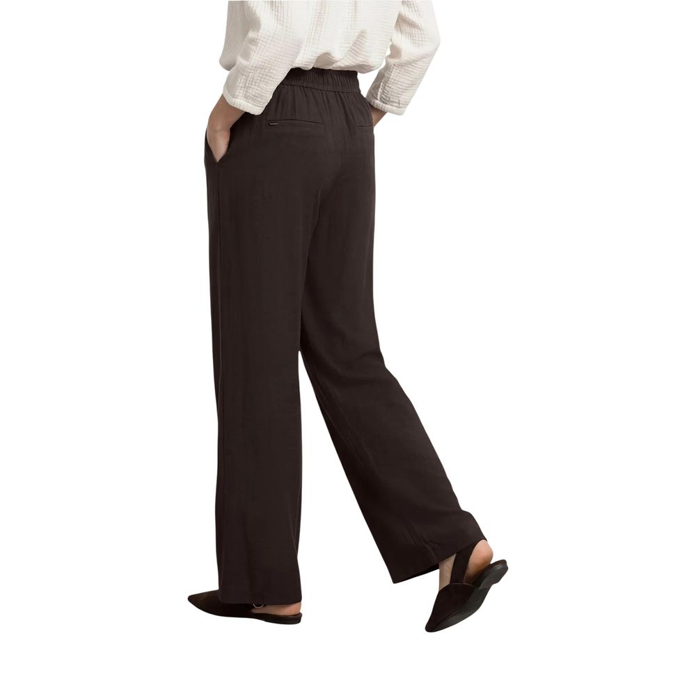 Street One Braune Viskose-Freizeithose