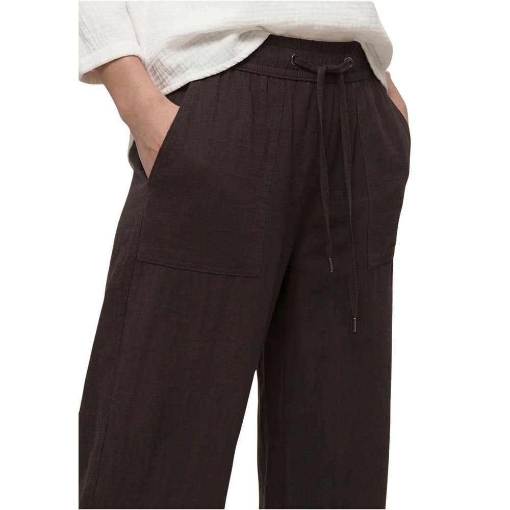 Street One Braune Viskose-Freizeithose