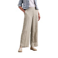 Street One Beige Leinen Freizeithose