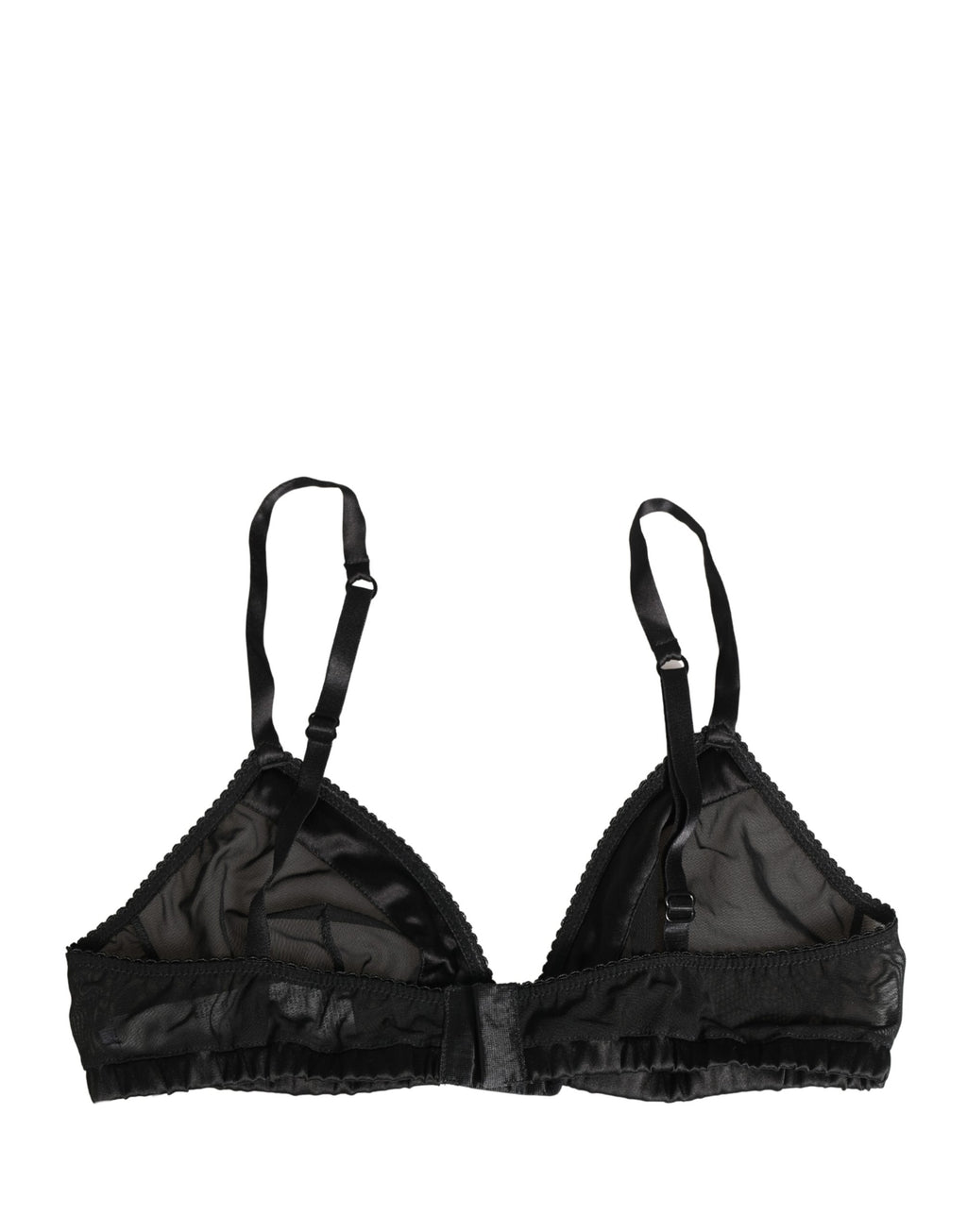Dolce & Gabbana Schwarzer BH aus Stretch-Nylon mit Soft-Cup-Bügeln