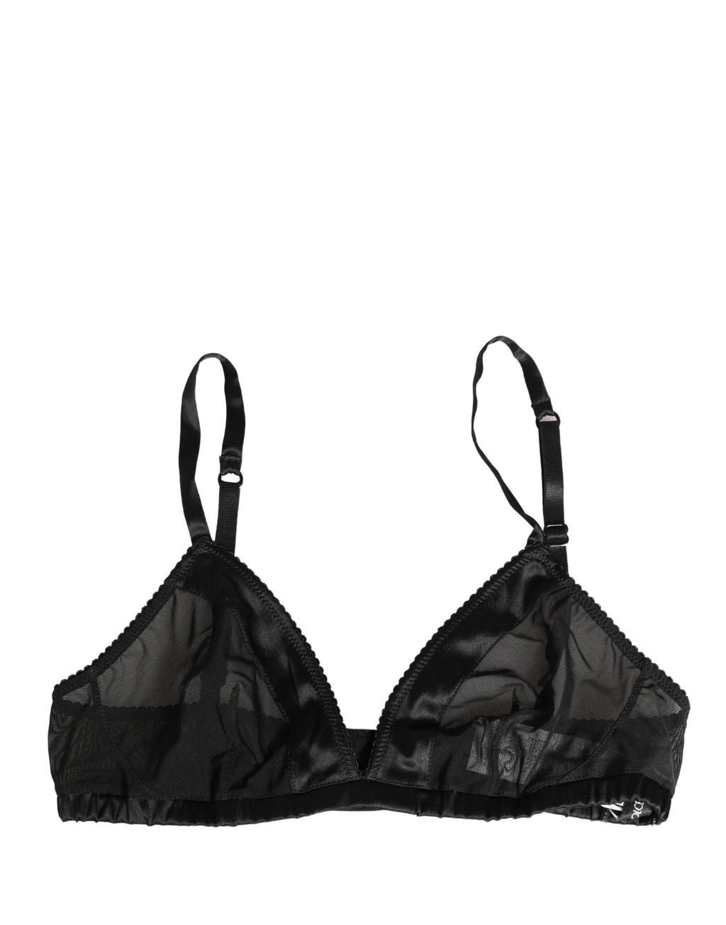 Dolce & Gabbana Schwarzer BH aus Stretch-Nylon mit Soft-Cup-Bügeln