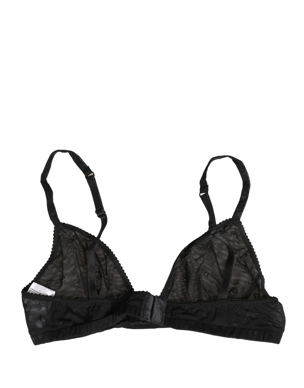 Dolce & Gabbana Schwarzer BH aus Stretch-Nylon mit Soft-Cup-Bügeln