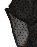 Dolce & Gabbana Schwarzer Taillengürtel mit Logo, High Waist Panty Unterwäsche