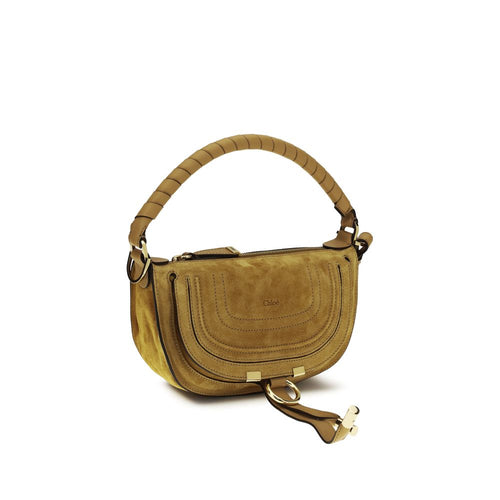 Chloé Braune Kalbsleder Bos Taurus Schultertasche