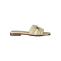 Twinset Women's Sandals in Beige Leather