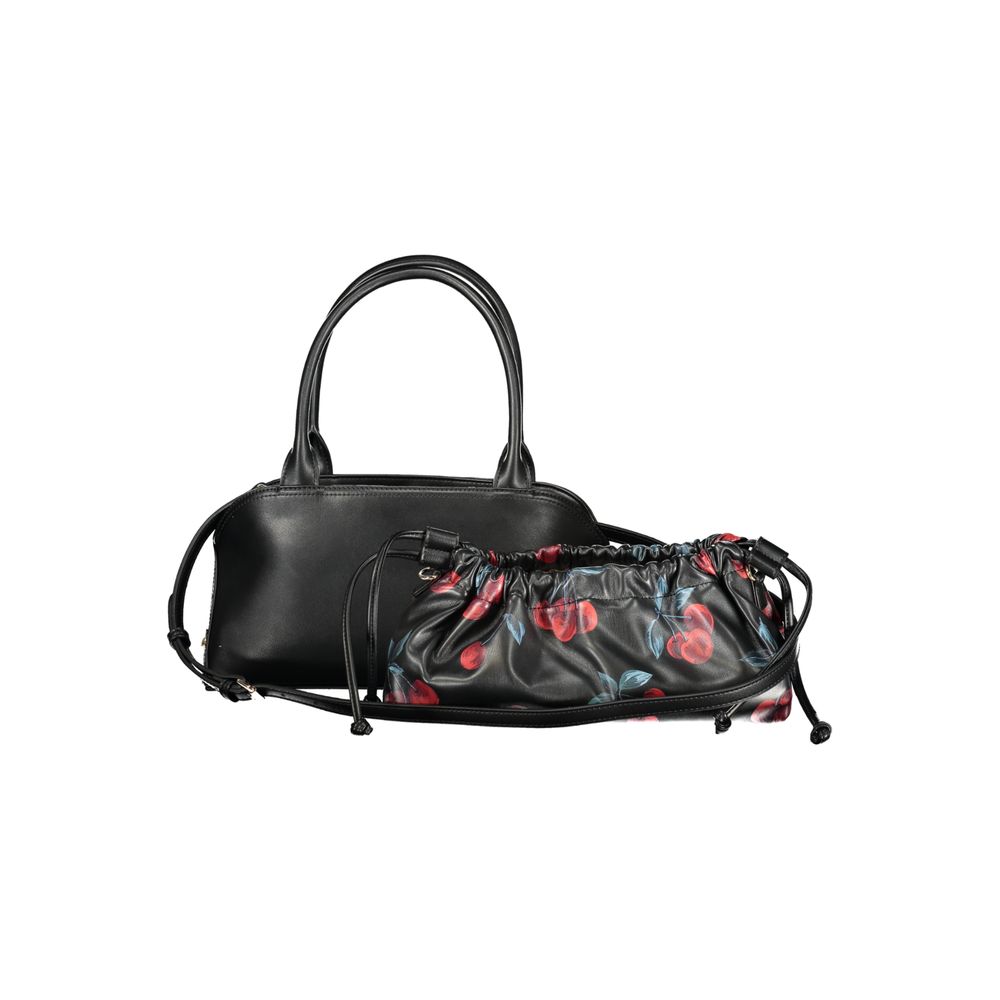 Twinset Schwarze Handtasche aus Polyethylen