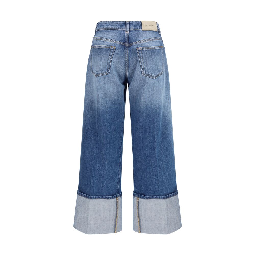 Givenchy Blue Cotton Denim Jeans