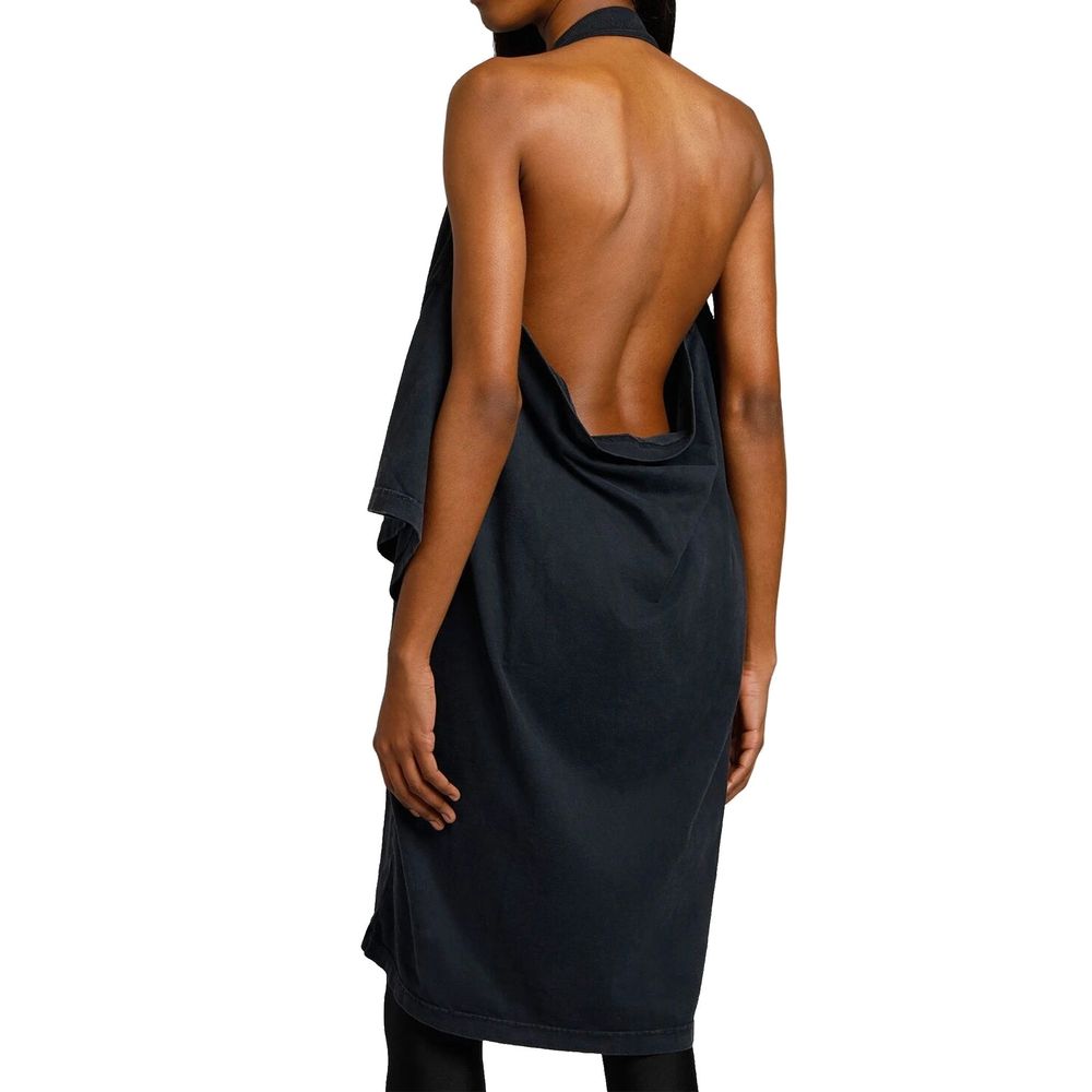 Balenciaga Schwarzes Baumwollkleid für die Freizeit