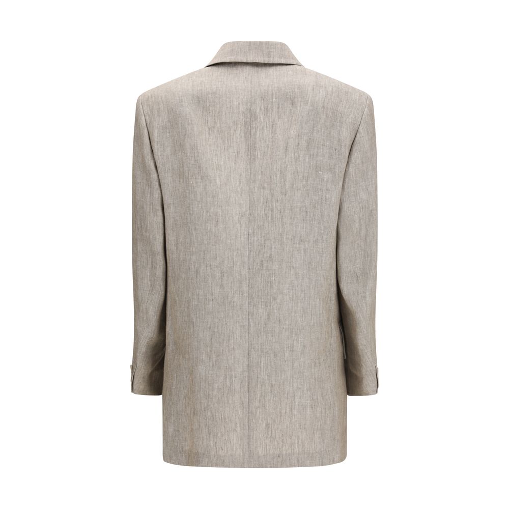 Max Mara Beige Leinenblazer