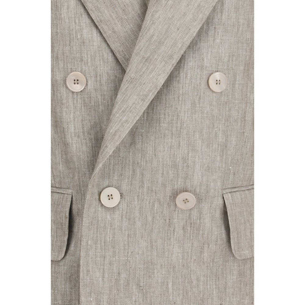 Max Mara Beige Leinenblazer