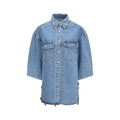 Ella Blaue Jeansjacke aus Baumwolle