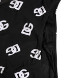 Dolce & Gabbana Weiße schwarze Logo-Bund Midi-Slip Unterwäsche