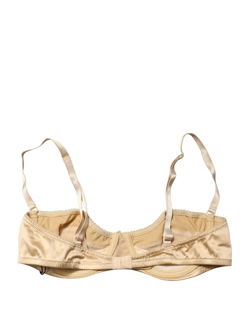 Dolce & Gabbana Beige Halbgepolsterter Bügel-Balkonett-BH