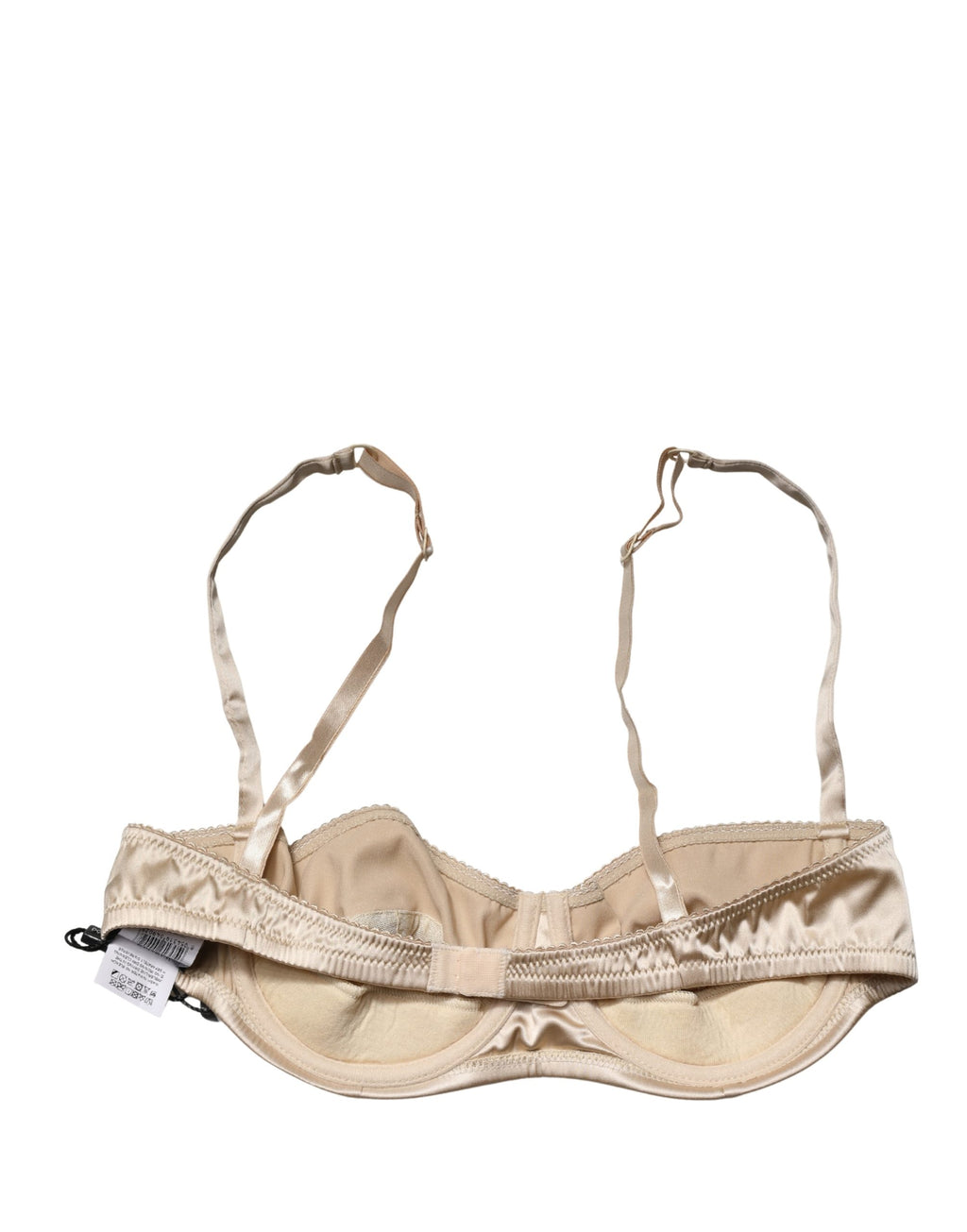 Dolce & Gabbana Beige Halbgepolsterter Bügel-Balkonett-BH