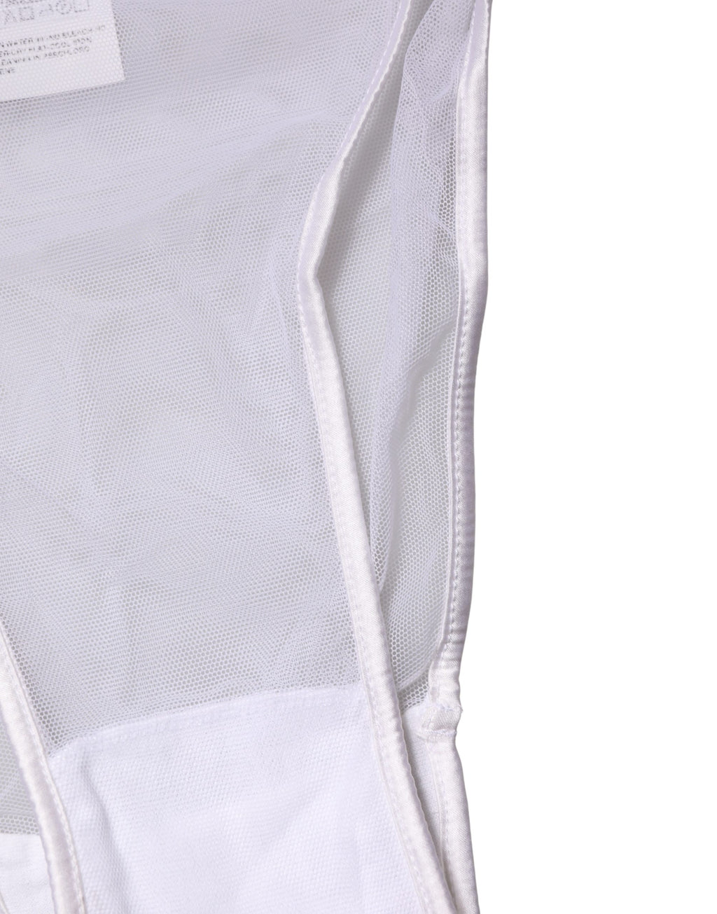 Dolce & Gabbana Weiße transparente Seiden-Stretch-High-Brief-Unterwäsche