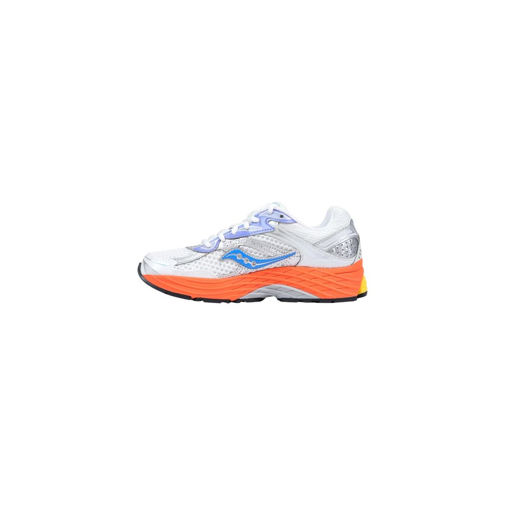 Saucony Weiße synthetische Sportsneakers