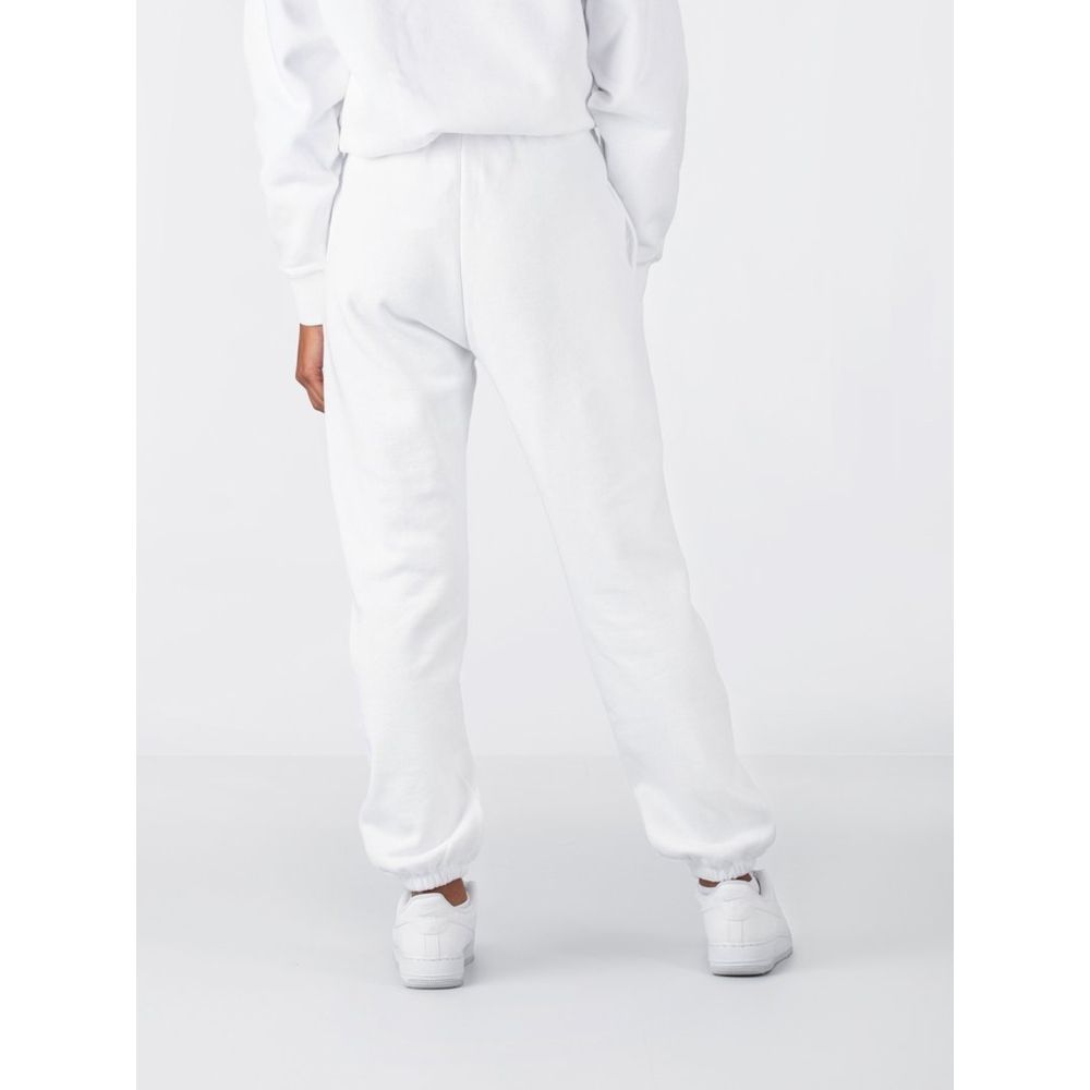 Champion White Cotton Joggers