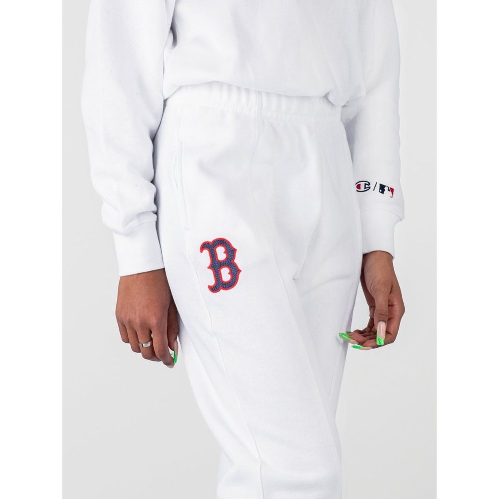 Champion White Cotton Joggers