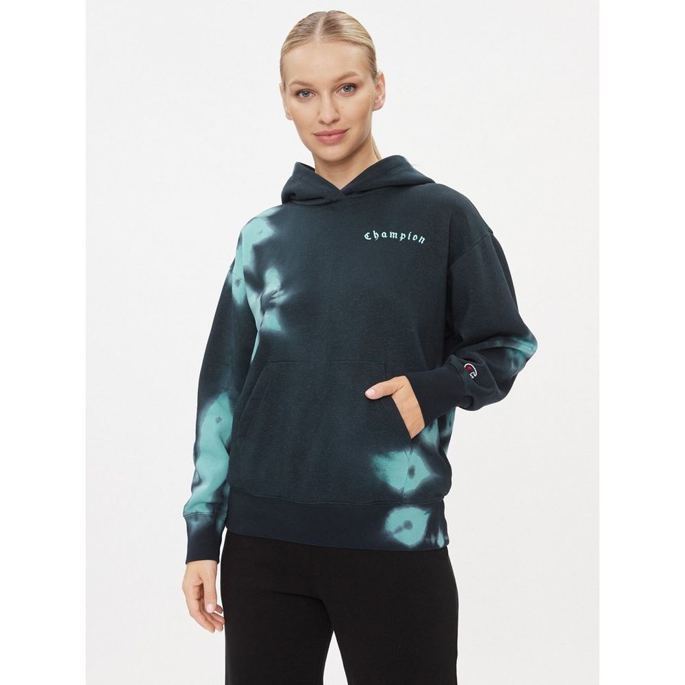 Champion Blauer Baumwoll-Sweatshirt