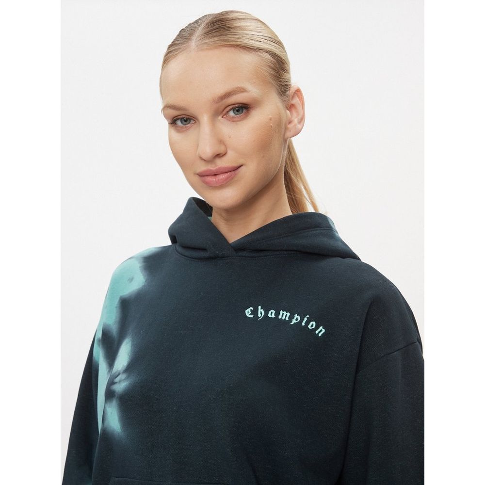 Champion Blauer Baumwoll-Sweatshirt