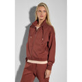 Champion Burgunderfarbener Polyester-Sweatshirt