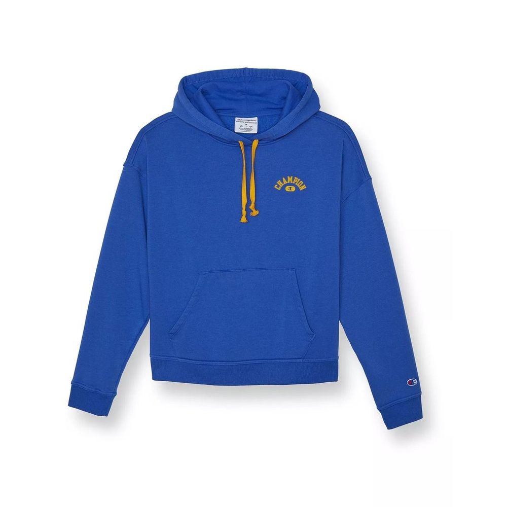 Champion Blauer Baumwoll-Sweatshirt