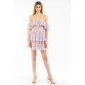 Elisabetta Franchi Hellblaues Polyamid-Freizeitkleid