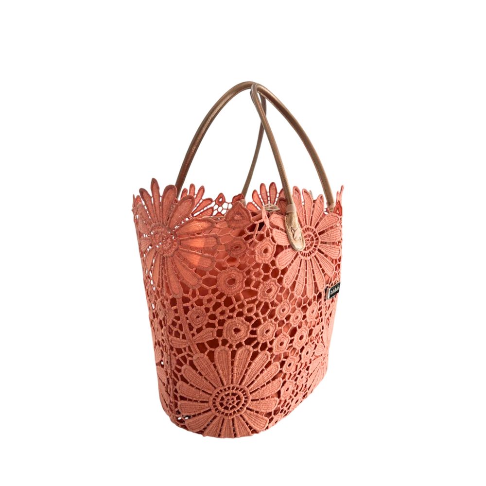 Baldinini Trend Damenhandtasche aus pinkfarbenem PU