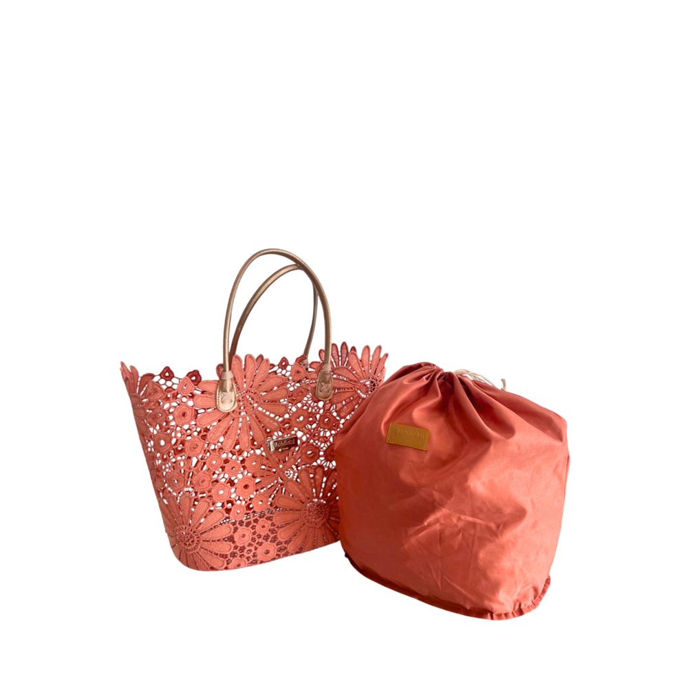 Baldinini Trend Damenhandtasche aus pinkfarbenem PU