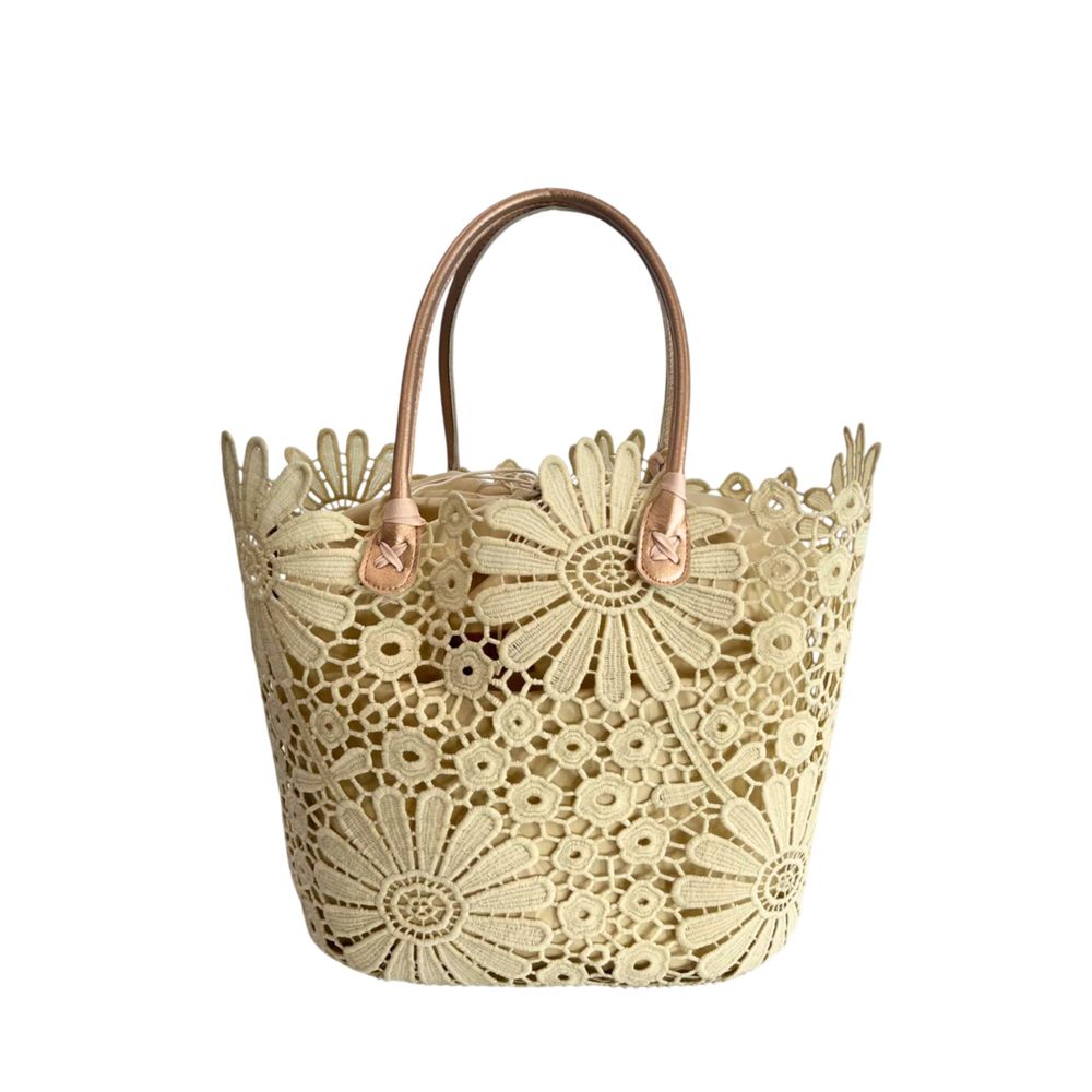 Baldinini Trend Beige PU Women's Handbag