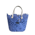 Baldinini Trend Blaue PU-Damenhandtasche