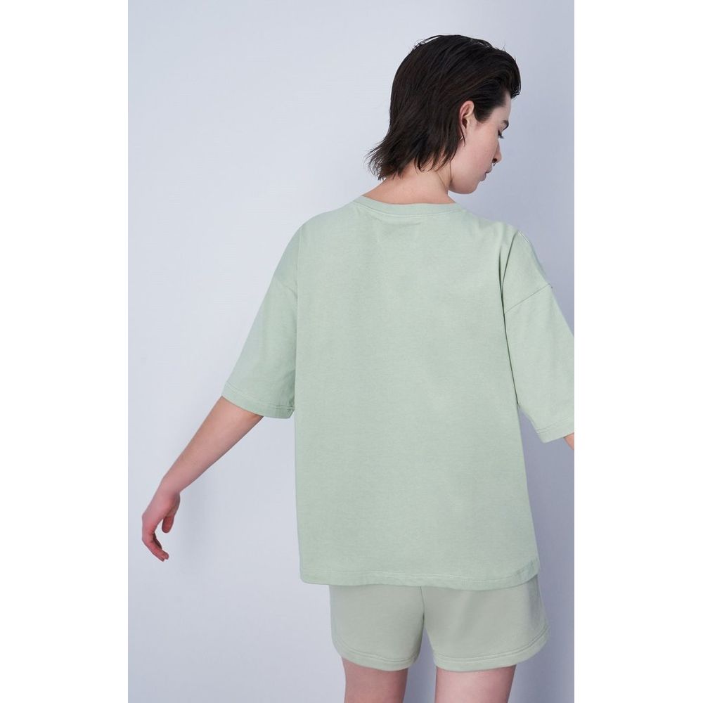 Champion Graues Baumwoll-T-Shirt