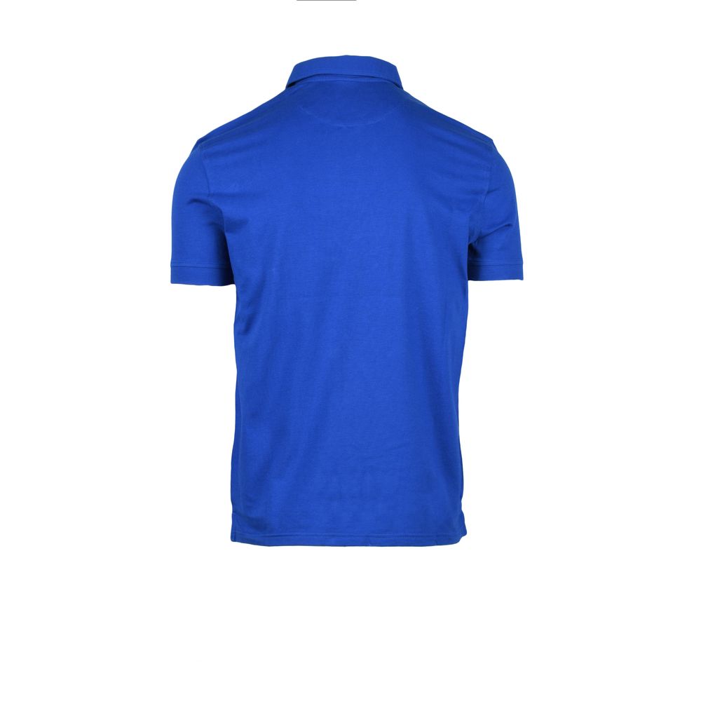 North Sails Blaues Baumwoll-Polohemd