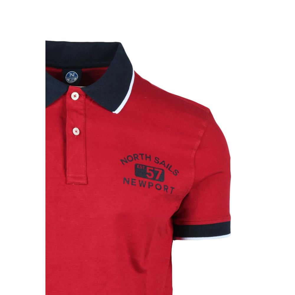 North Sails Mehrfarbiges Polohemd aus Baumwolle