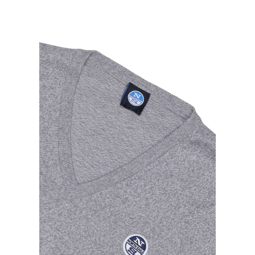 North Sails Grey Cotton Sweater