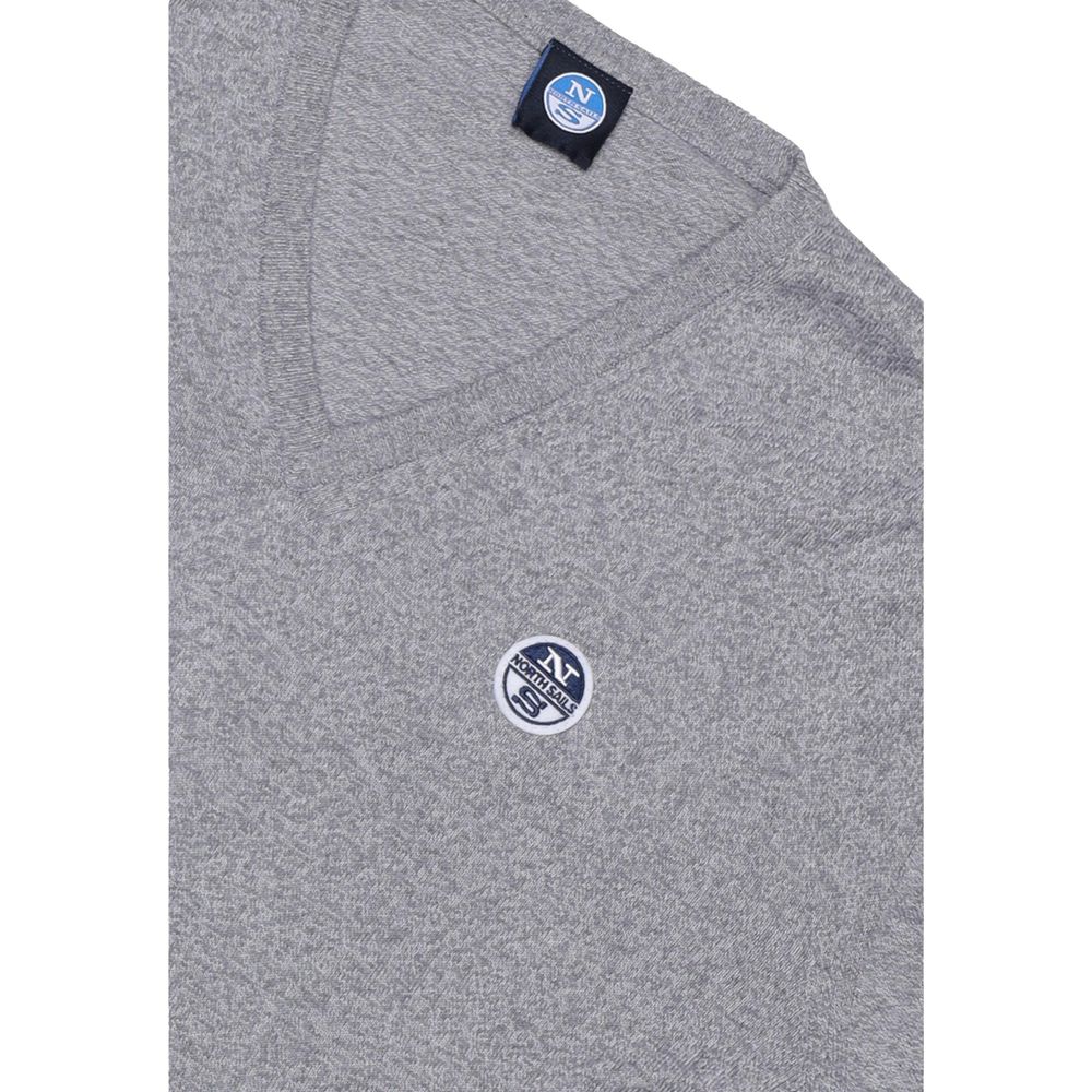 North Sails Grey Cotton Sweater