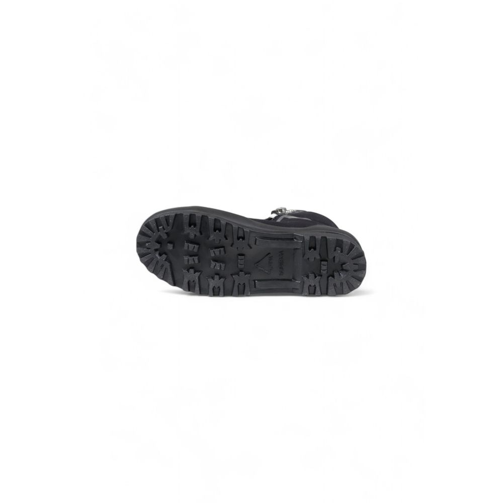 Superga Schwarze Stoff-Sneaker