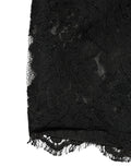 Dolce & Gabbana Schwarzer Spitzen-Bandeau-BH Tube Top Unterwäsche