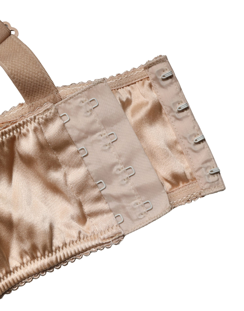Dolce & Gabbana Beige Halbgepolsterter Bügel-Balkonett-BH