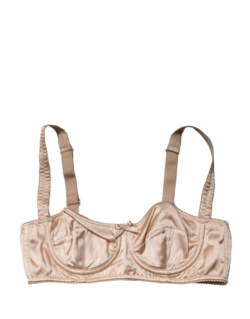 Dolce & Gabbana Beige Halbgepolsterter Bügel-Balkonett-BH