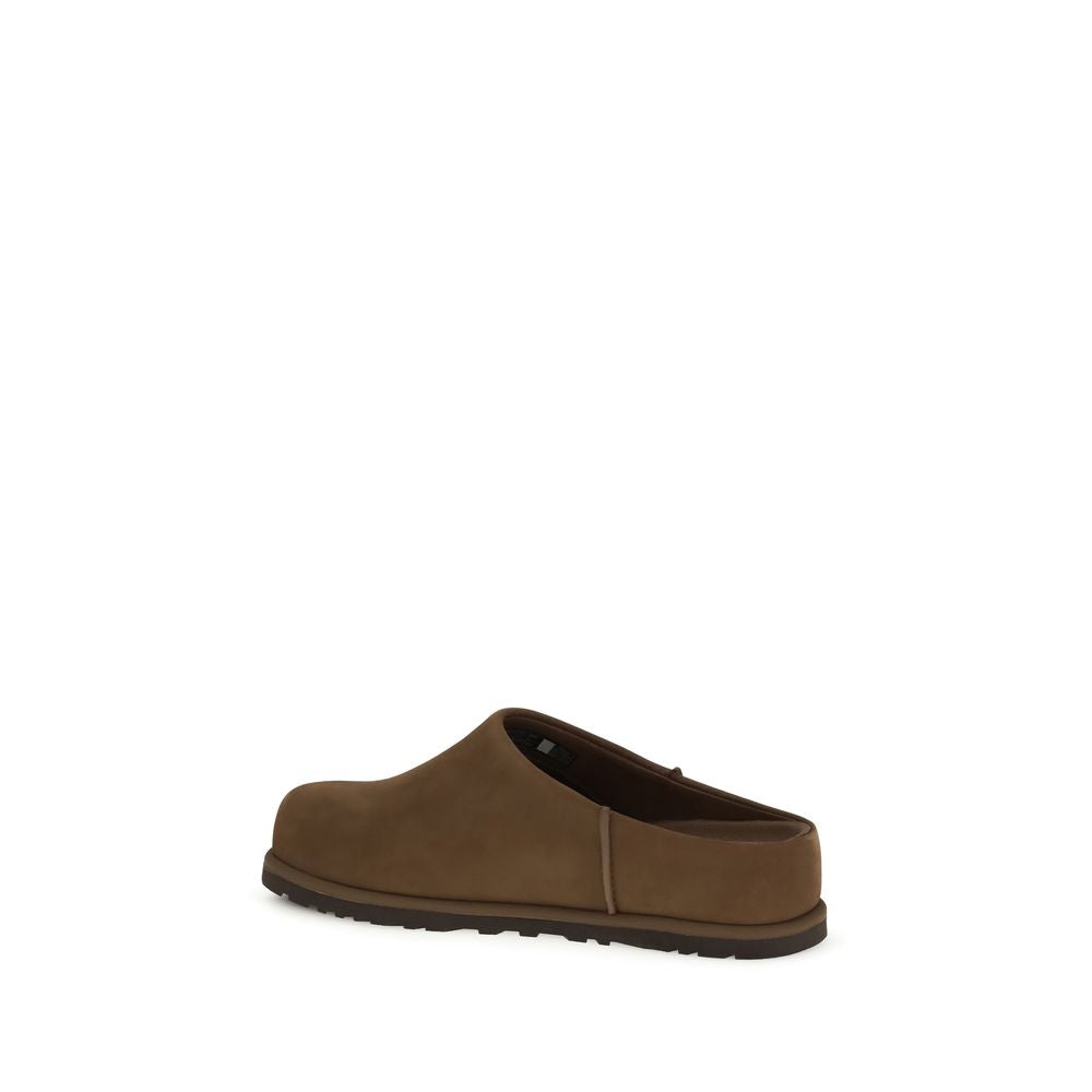 UGG Braune Kalbsleder Bos Taurus Clogs