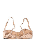 Dolce & Gabbana Beige Halbgepolsterter Bügel-Balkonett-BH