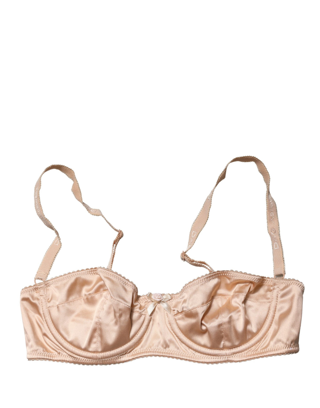 Dolce & Gabbana Beige Halbgepolsterter Bügel-Balkonett-BH