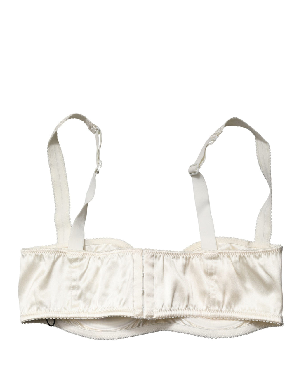 Dolce & Gabbana Off White Semi-Pad Bügel-Balkonett-BH Unterwäsche