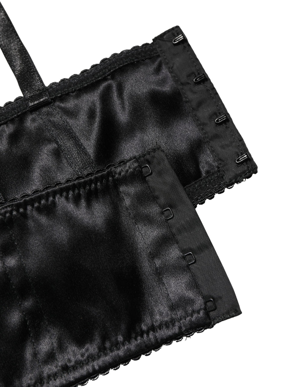 Dolce & Gabbana Schwarzer Halb-Wattierter Bügel-Balkonette-BH Unterwäsche