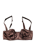 Dolce & Gabbana Braun Halbgepolsterter Bügel-Balkonette-BH